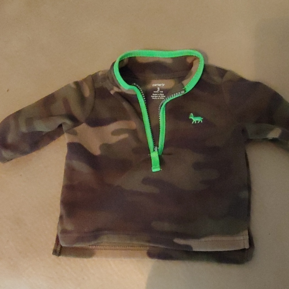 Baby pull over jacket